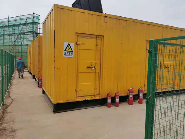 泉山出租发电机柴油发电机组受潮后，该如何处理？