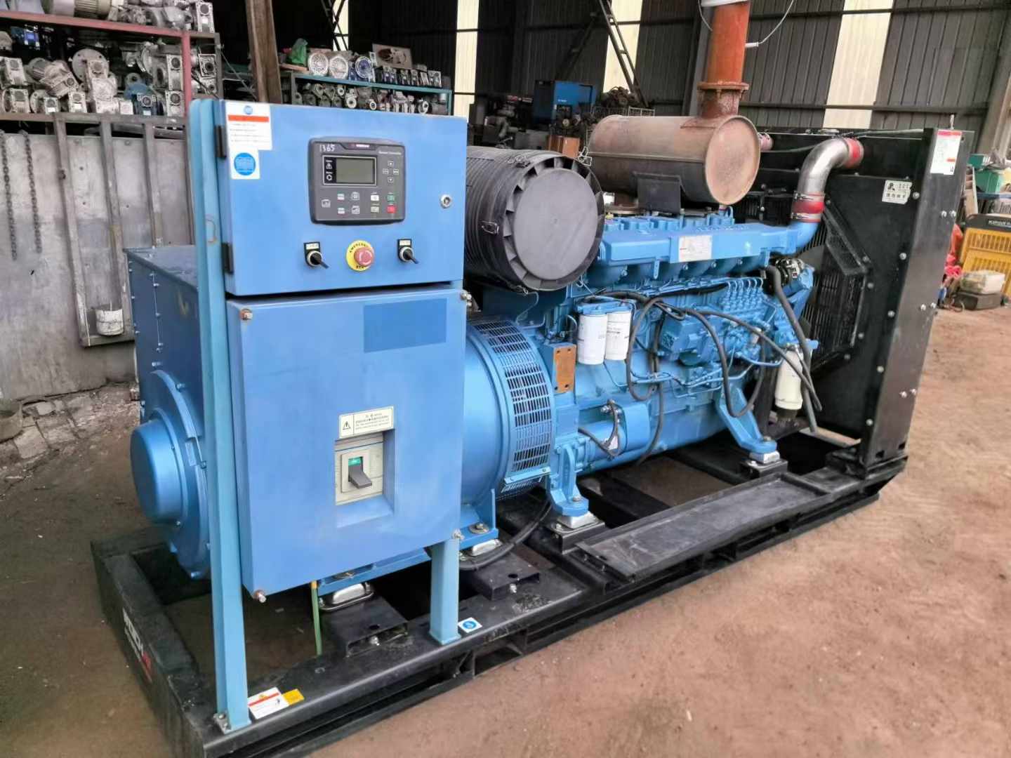 泉山500kW 柴油发电机组可带动设备功率的计算公式是什么？