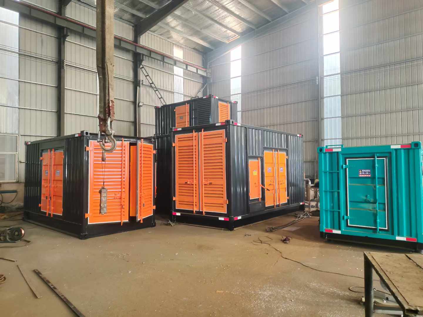 泉山500kw柴油发电机组可以带动多少功率设备？